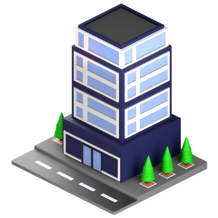 Building  3D Icon