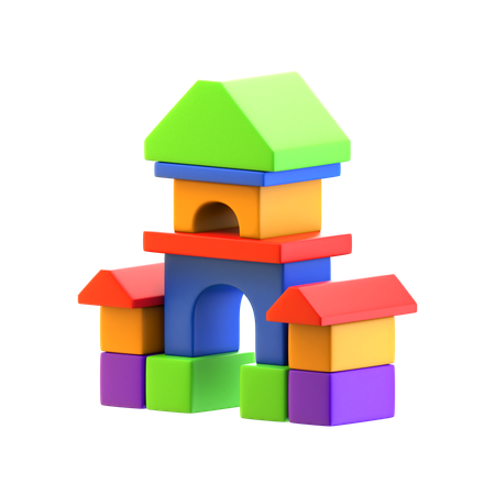 Building block toys  3D Icon