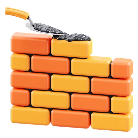 Building Bricks  3D Icon