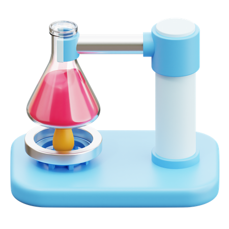 Bunsen Burner 1  3D Icon