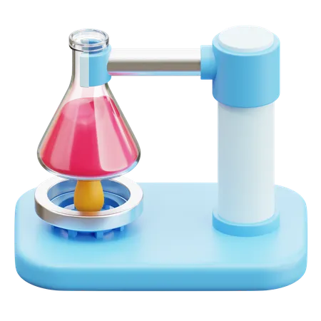 Bunsen Burner 1  3D Icon