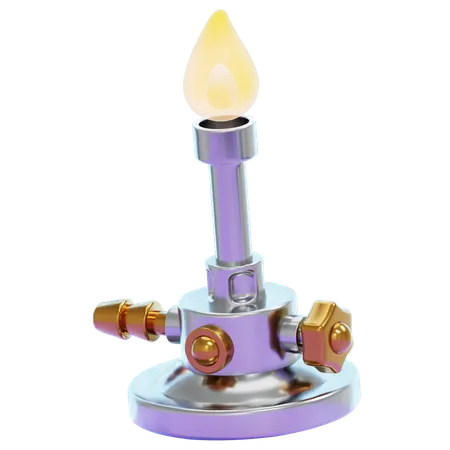 BUNSEN BURNER  3D Icon