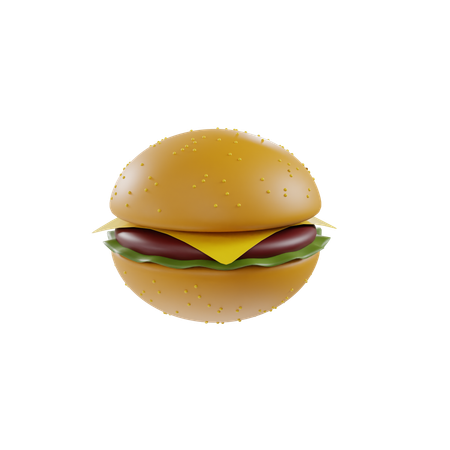 Burger  3D Icon