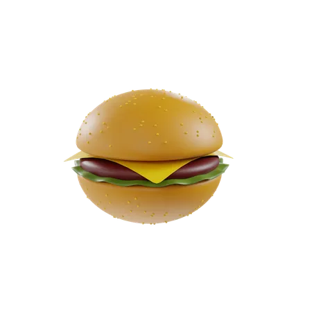 Burger  3D Icon