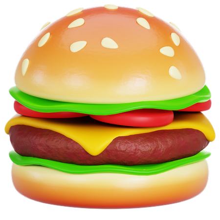 Burger  3D Icon