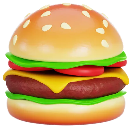 Burger  3D Icon