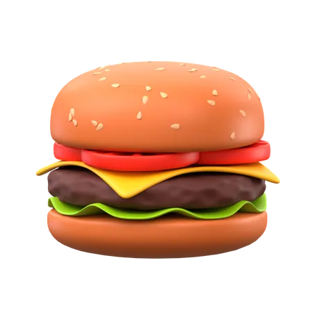 Burger  3D Icon