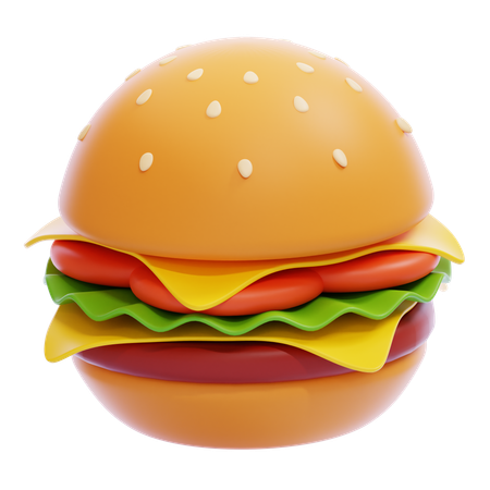 BURGER  3D Icon