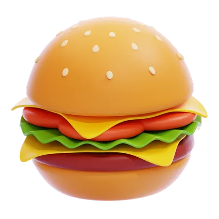 BURGER  3D Icon