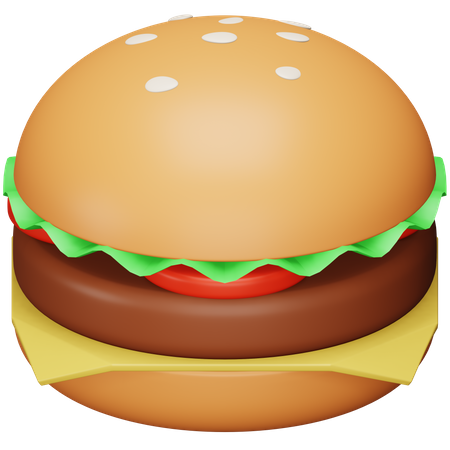 Burger  3D Icon