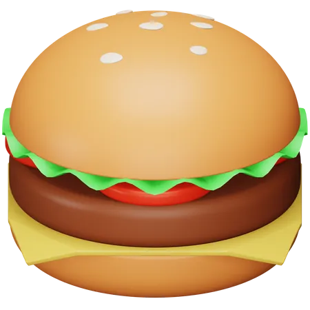 Burger  3D Icon