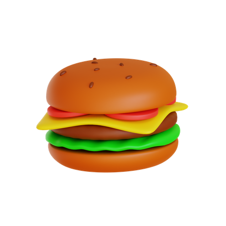 Burger  3D Icon