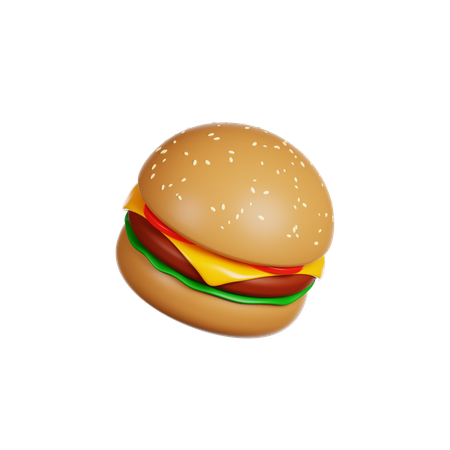 Burger  3D Icon