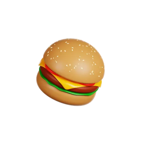 Burger  3D Icon