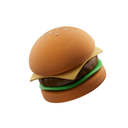 Burger  3D Icon