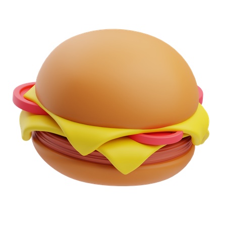 Burger  3D Icon