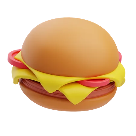 Burger  3D Icon