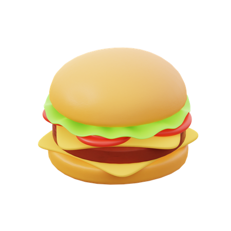 Burger  3D Icon