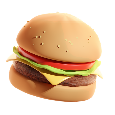 Burger  3D Icon