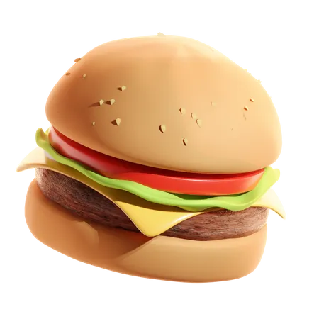 Burger  3D Icon