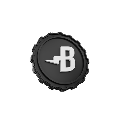 Burst Coin  3D Icon