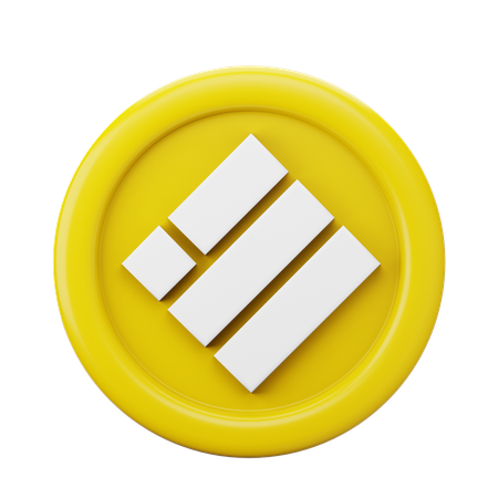 Moeda binance usd busd  3D Icon