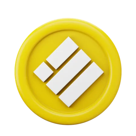 Moeda binance usd busd  3D Icon