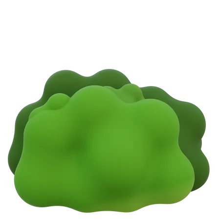 Bush  3D Icon