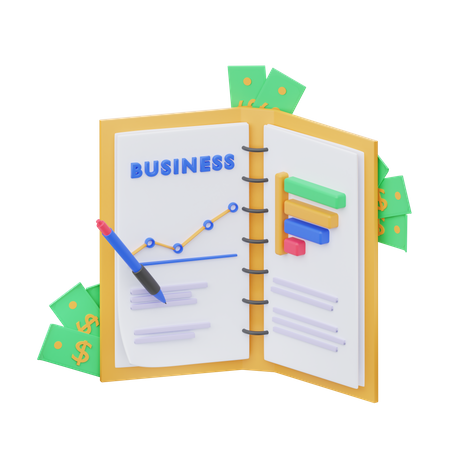 Business Analysis  3D Illustration