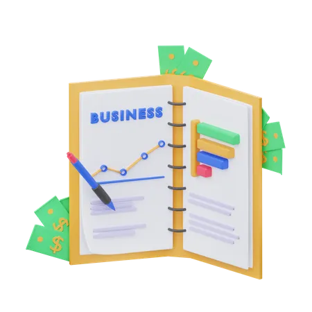 Business Analysis  3D Illustration