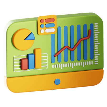 Business Analytics  3D Icon