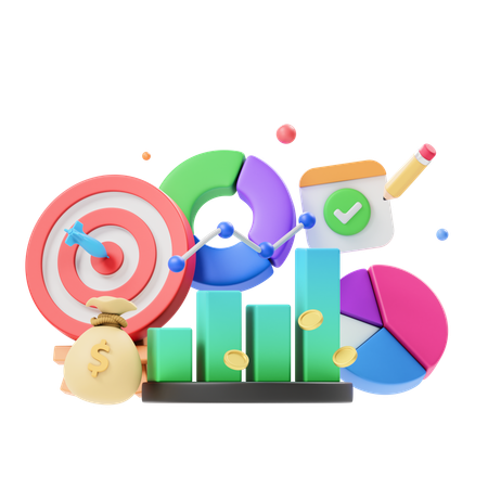 Business Analytics  3D Icon