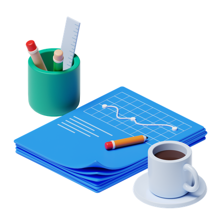 Business Analytics  3D Illustration