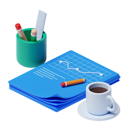 Business Analytics  3D Illustration