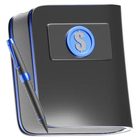 Business Book  3D Icon