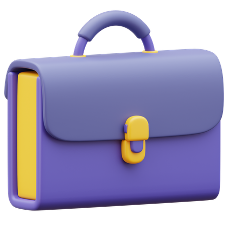 Business Briefcase  3D Icon