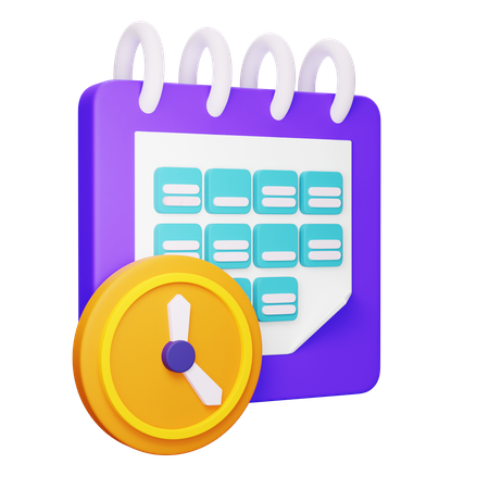 Business Calendar  3D Icon