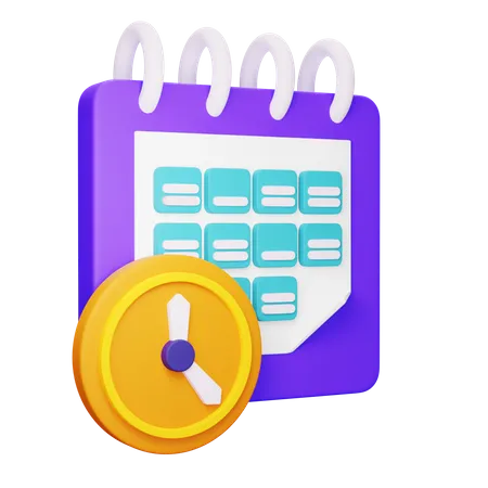 Business Calendar  3D Icon