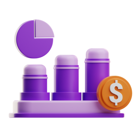 Business Chart  3D Icon