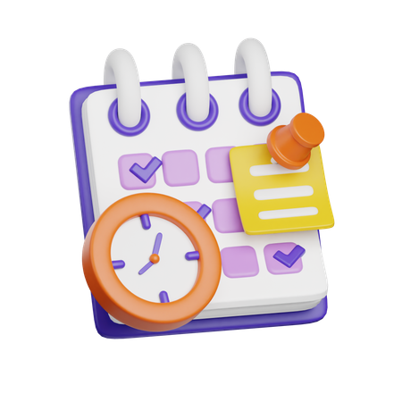 Business Deadline  3D Icon