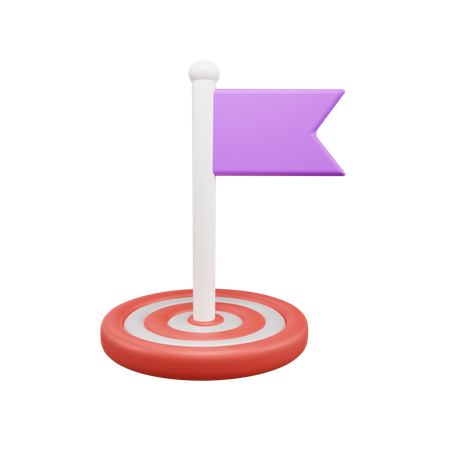 Business Goal  3D Icon