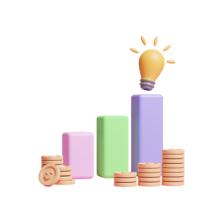 Business Growth  3D Icon