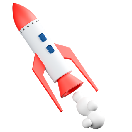 Business launch  3D Icon