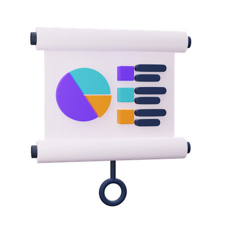 Business Presentation  3D Icon