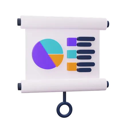 Business Presentation  3D Icon