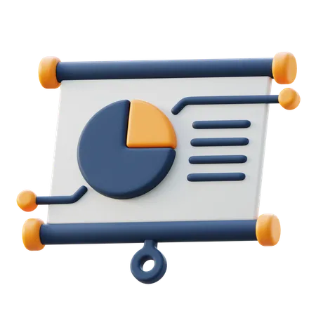 Business Presentation  3D Icon