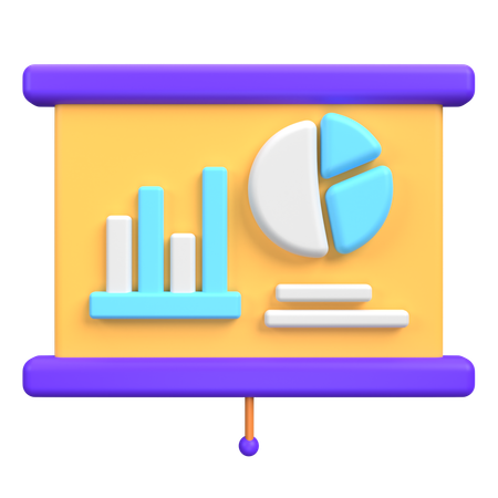 Business Presentation  3D Icon