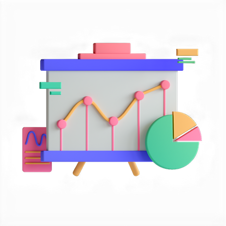 Business Presentation  3D Icon