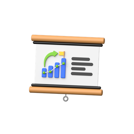 Business Presentation  3D Icon