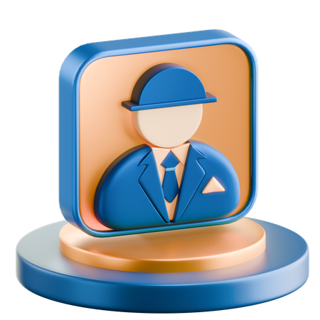 Business Professional  3D Icon